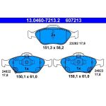 ATE Bremsbelagsatz Toyota Vorderachse Yaris 1.0-1.33 05 13.0460-7213.2 ATE Bremsbelagsatz Toyota Vorderachse Yaris 1.0-1.33 05 13.0460-7213.2