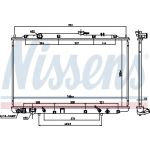 Nissens Wasserkühler PKW 69482 Nissens Wasserkühler PKW 69482