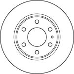 Bremsscheibe Iveco T. Daily 06-/11-/14- Mit Abs DF4988S Bremsscheibe Iveco T. Daily 06-/11-/14- Mit Abs DF4988S
