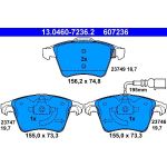 Bremsbelagsatz Vw P. T5 03-16 13.0460-7236.2 Bremsbelagsatz Vw P. T5 03-16 13.0460-7236.2