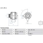 Bosch Lichtmaschine 0 986 080 960 Bosch Lichtmaschine 0 986 080 960