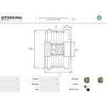 AFP3005(INA) AUTOSTARTER Lichtmaschinenfreilauf AFP3005(INA) AFP3005(INA) AUTOSTARTER Lichtmaschinenfreilauf AFP3005(INA)