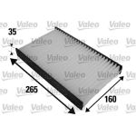 VALEO Innenraumfilter 698454 VALEO Innenraumfilter 698454