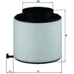 MAHLE Luftfilter LX 2092D MAHLE Luftfilter LX 2092D