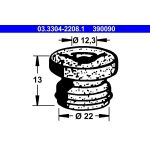ATE Verschluss, Bremsflüssigkeitsbehälter 03.3304-2208.1 ATE Verschluss, Bremsflüssigkeitsbehälter 03.3304-2208.1
