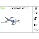 Valeo Fensterheber 851696 Valeo Fensterheber 851696