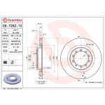 72 481 038 Bremsscheibe VA 09.7262.10 72 481 038 Bremsscheibe VA 09.7262.10