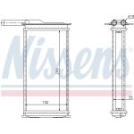 Nissens Heizungskühler PKW 71761 Nissens Heizungskühler PKW 71761