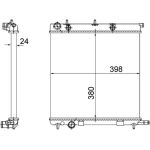 MAHLE Kühler, Motorkühlung CR 556 002S MAHLE Kühler, Motorkühlung CR 556 002S