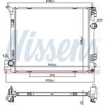 Nissens Wasserkühler PKW 68788 Nissens Wasserkühler PKW 68788