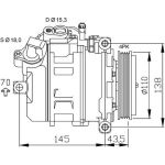 NRF Kompressor 32520 NRF Kompressor 32520