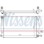 Nissens Wasserkühler PKW 60302A Nissens Wasserkühler PKW 60302A