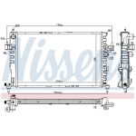 Nissens Wasserkühler PKW 630802 Nissens Wasserkühler PKW 630802