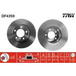 11 481 047 Bremsscheibe VA DF4359 11 481 047 Bremsscheibe VA DF4359