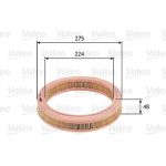 Valeo Luftfilter 585657