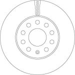Bremsscheibe Skoda P. Octavia 1.0-2.0 12 DF6903S Bremsscheibe Skoda P. Octavia 1.0-2.0 12 DF6903S