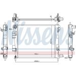 Nissens Wasserkühler PKW 675024 Nissens Wasserkühler PKW 675024