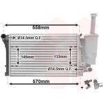 Van Wezel Motorkühler 17002291 Van Wezel Motorkühler 17002291