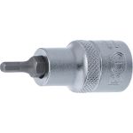 BGS Bit-Einsatz Antrieb Innenvierkant 12,5 mm (1/2 ) Innensechskant 4 mm 4250 BGS Bit-Einsatz Antrieb Innenvierkant 12,5 mm (1/2 ) Innensechskant 4 mm 4250