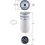 KC 505D MAHLE Kraftstofffilter KC 505D, Anschraubfilter, Höhe 231,4 mm – u. a. für Mercedes-Benz Arocs, Antos, Actros Mp4 / Mp5 – OE Nummer 9604770003 - l KC 505D MAHLE Kraftstofffilter KC 505D, Anschraubfilter, Höhe 231,4 mm – u. a. für Mercedes-Benz Arocs, Antos, Actros Mp4 / Mp5 – OE Nummer 9604770003 - l