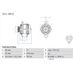 Lichtmaschine 0 986 042 790