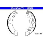 Bremsbackensatz 03.0137-0477.2 Bremsbackensatz 03.0137-0477.2