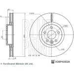 BluePrint Bremsscheibe ADBP430028 BluePrint Bremsscheibe ADBP430028