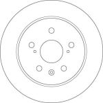 89 482 006 Bremsscheibe HA DF6178 89 482 006 Bremsscheibe HA DF6178