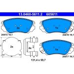 Bremsbelagsatz Opel P. Insignia 1.4-2.0 08 13.0460-5611.2 Bremsbelagsatz Opel P. Insignia 1.4-2.0 08 13.0460-5611.2