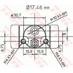 Radbremszylinder BWA130 Radbremszylinder BWA130