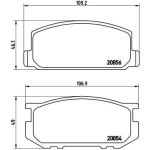 P 83 005 BREMBO Bremsbelagsatz, Scheibenbremse P 83 005 P 83 005 BREMBO Bremsbelagsatz, Scheibenbremse P 83 005