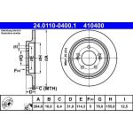 Bremsscheibe 24.0110-0400.1
