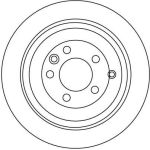 Bremsscheibe Land Rover T. Discovery/Range Rover 2.7-3.0Td/4.0-5.0 4X4 05 DF4342S Bremsscheibe Land Rover T. Discovery/Range Rover 2.7-3.0Td/4.0-5.0 4X4 05 DF4342S