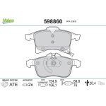 VALEO Bremsbeläge 598860 VALEO Bremsbeläge 598860