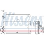 Nissens Heizungskühler PKW 707083 Nissens Heizungskühler PKW 707083