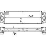 MAHLE Ladeluftkühler CI 368 000P MAHLE Ladeluftkühler CI 368 000P