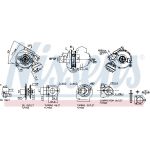 NISSENS Turbolader 93140 NISSENS Turbolader 93140