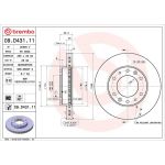 Bremsscheibe VA 09.D431.11 Bremsscheibe VA 09.D431.11