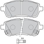 Valeo Bremsbelagsatz 598999 Valeo Bremsbelagsatz 598999