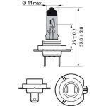 H7 12V 55W PX26d WhiteVision Ultra Moto 1 Stück Blister Philips 12972WVUBW H7 12V 55W PX26d WhiteVision Ultra Moto 1 Stück Blister Philips 12972WVUBW