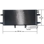 Kondensator, Klimaanlage AC 332 000S Kondensator, Klimaanlage AC 332 000S