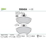 Valeo Bremsbelagsatz 598484