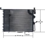 Kondensator, Klimaanlage AC 149 000S Kondensator, Klimaanlage AC 149 000S