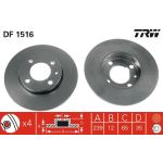 Bremsscheibe Vw P. 12Mm Golf DF1516 Bremsscheibe Vw P. 12Mm Golf DF1516
