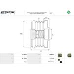 AFP3002(INA) AUTOSTARTER Lichtmaschinenfreilauf AFP3002(INA) AFP3002(INA) AUTOSTARTER Lichtmaschinenfreilauf AFP3002(INA)