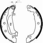 70 461 010 Bremsbacken GS8240 70 461 010 Bremsbacken GS8240