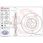 12 482 045 Bremsscheibe HA 09.C170.11 12 482 045 Bremsscheibe HA 09.C170.11