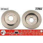 TRW Bremsscheibe DF2623 TRW Bremsscheibe DF2623