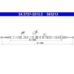 ATE Handbremsseil 24.3727-3213.2 ATE Handbremsseil 24.3727-3213.2