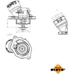 THERMOSTAT, KÜHLMITTEL NRF725023 THERMOSTAT, KÜHLMITTEL NRF725023